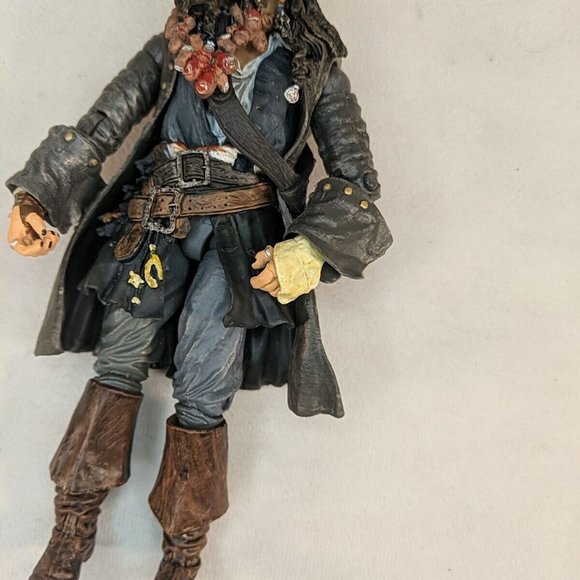 Disney Jack Sparrow Dead Man's Chest PotC Pirates of the Caribbean 6" Toy Figure - Picture 5 of 10